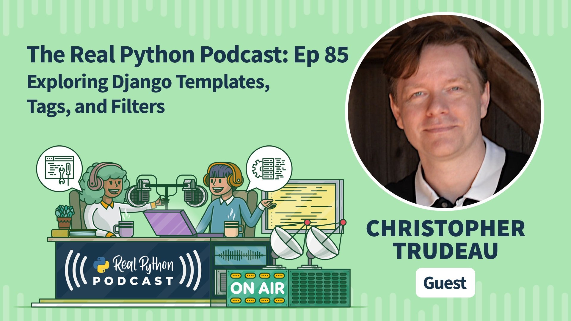 Real Python Podcast Episode #85 Title Artwork