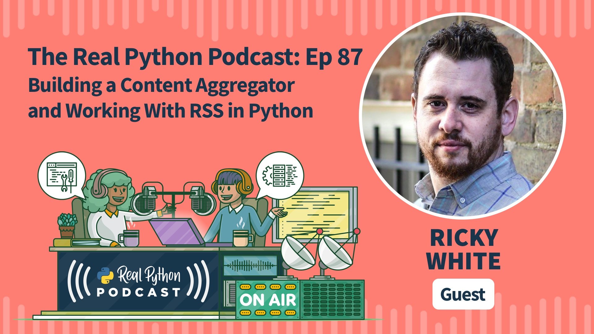 Real Python Podcast Episode #87 Title Artwork