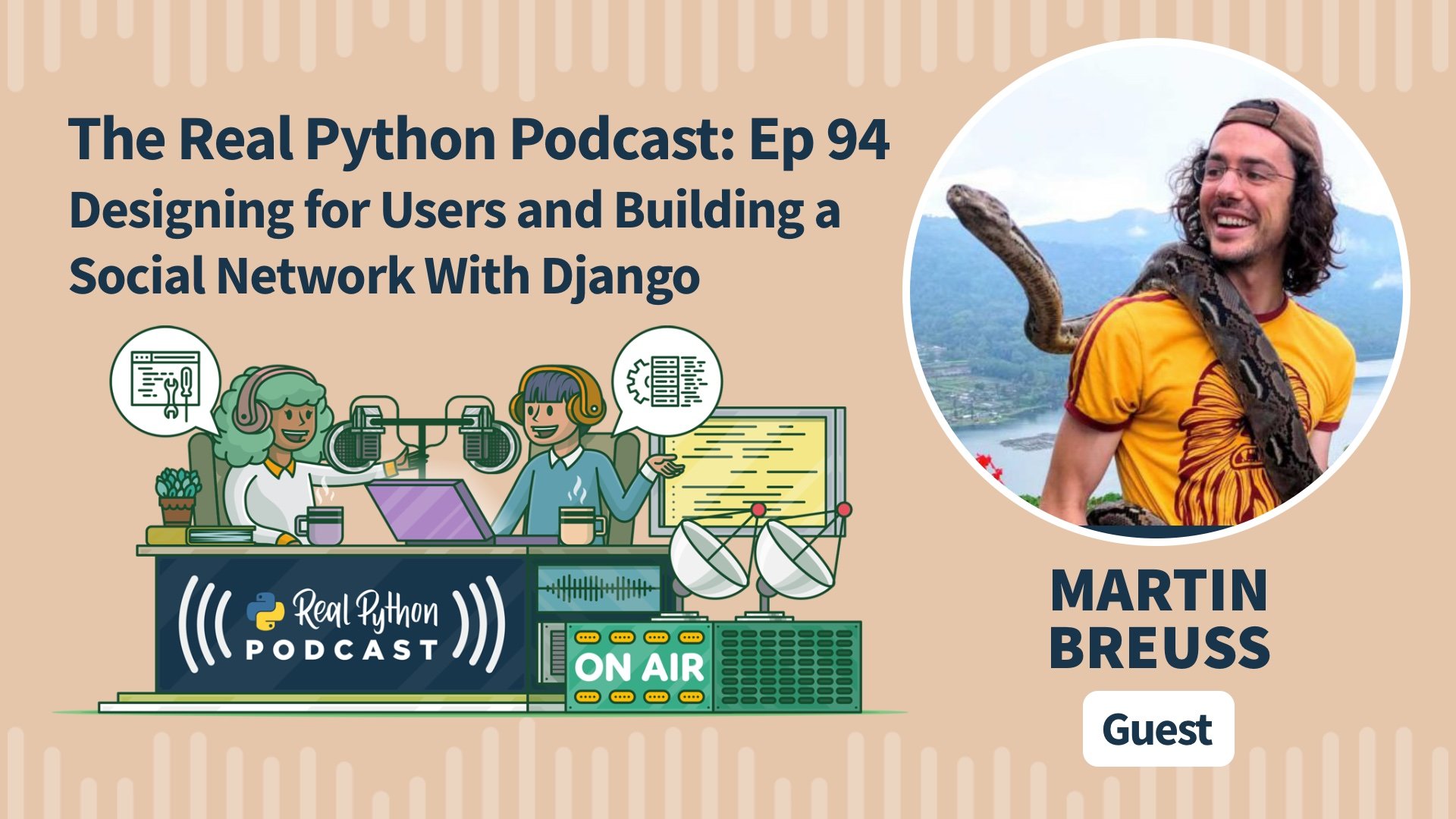 Real Python Podcast Episode #94 Title Artwork