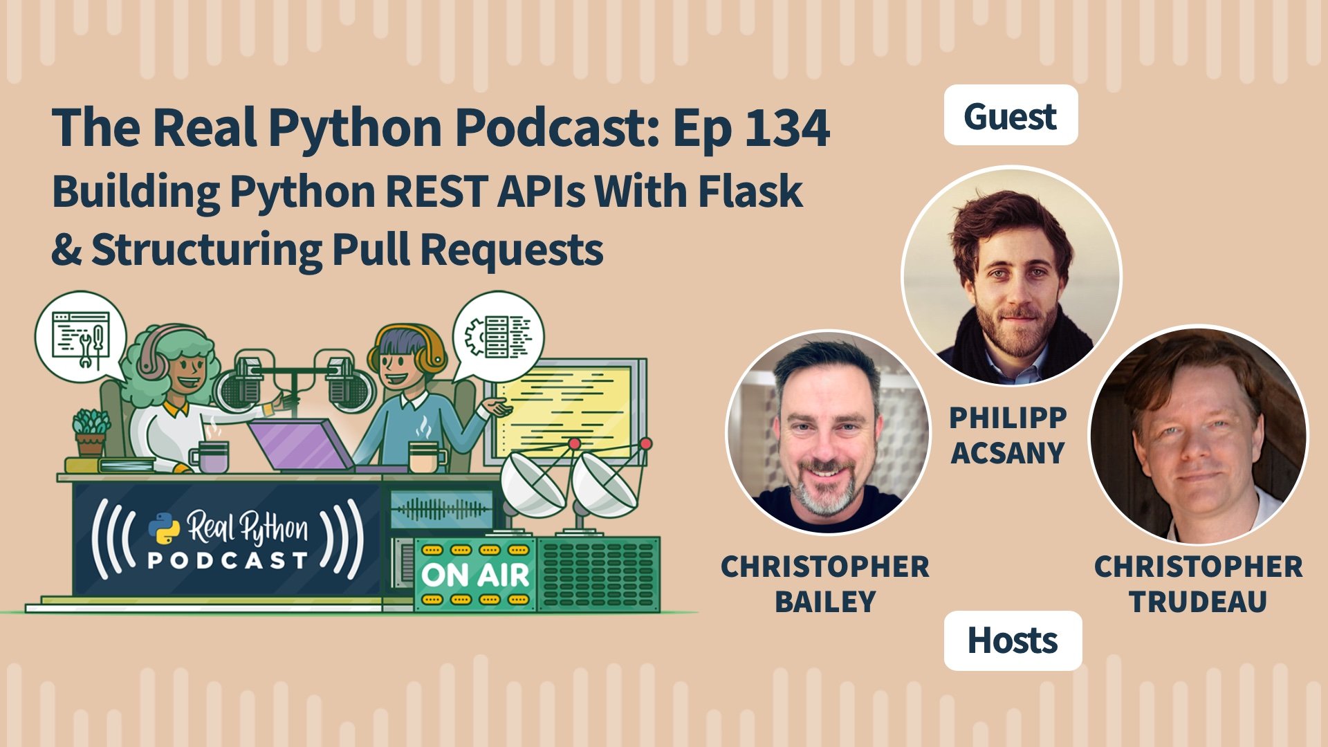 Real Python Podcast Episode #134 Title Artwork