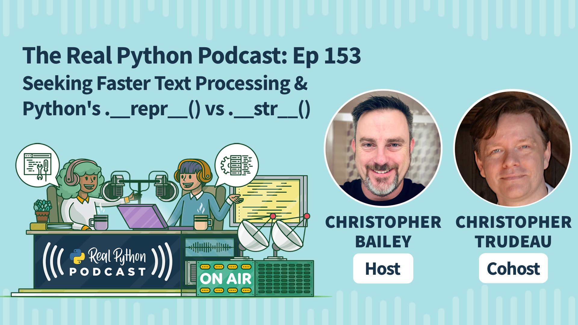 Real Python Podcast Episode #153 Title Artwork