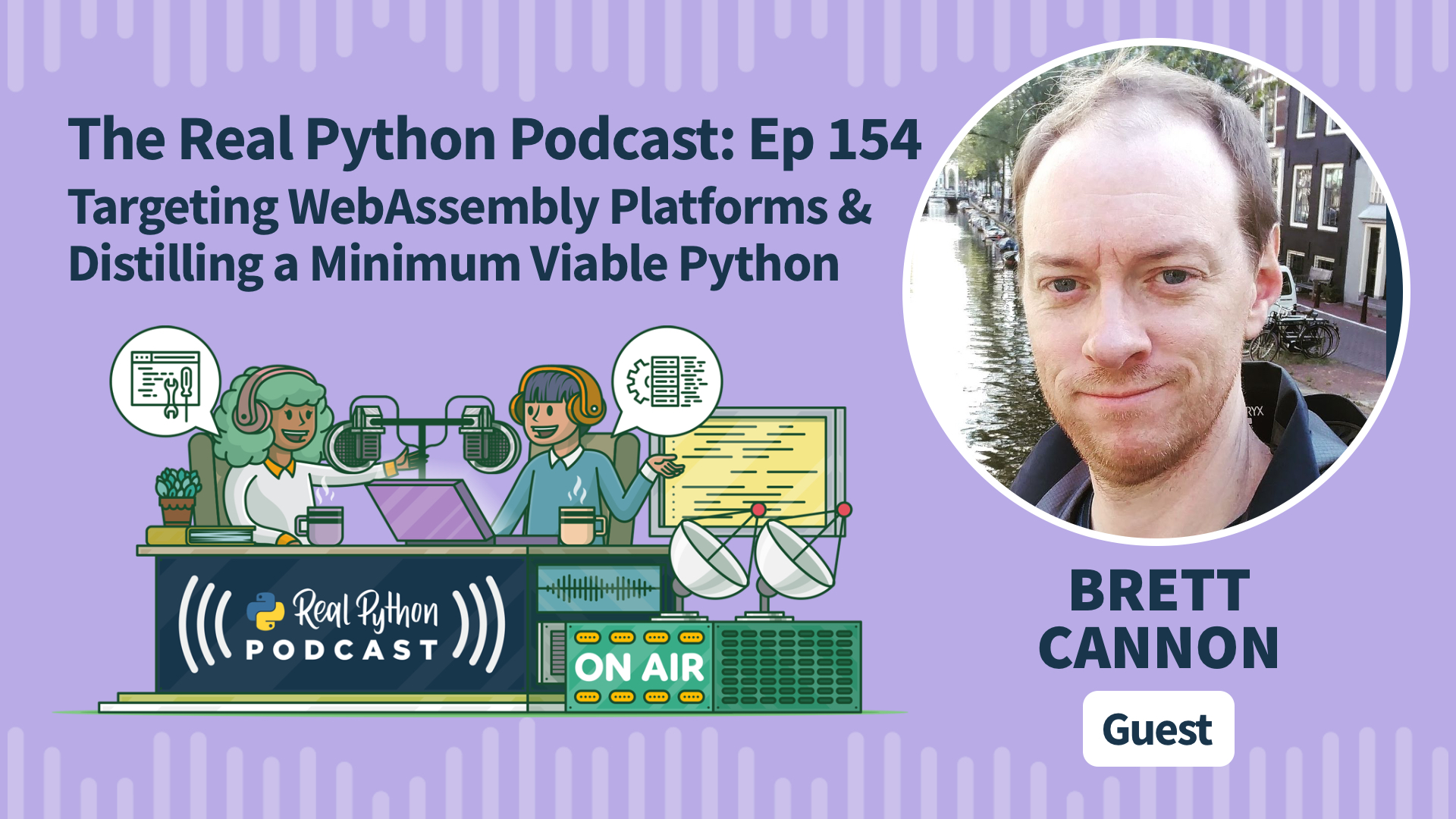 Real Python Podcast Episode #154 Title Artwork