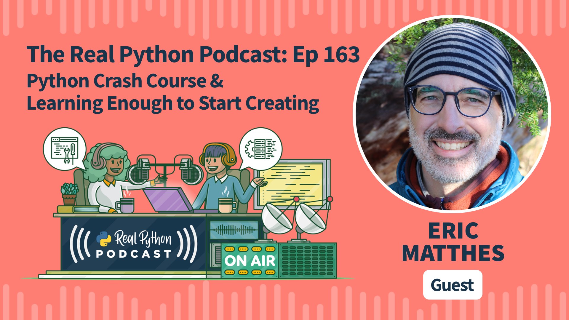 Real Python Podcast Episode #163 Title Artwork