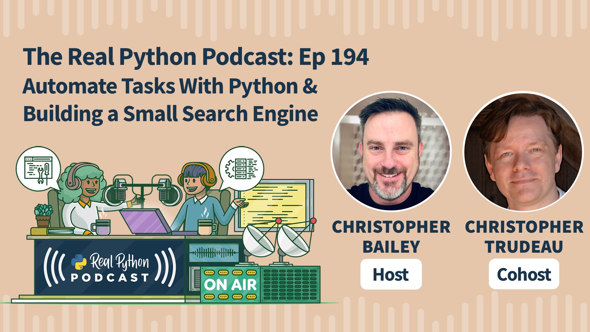 Real Python Podcast Episode #194 Title Artwork