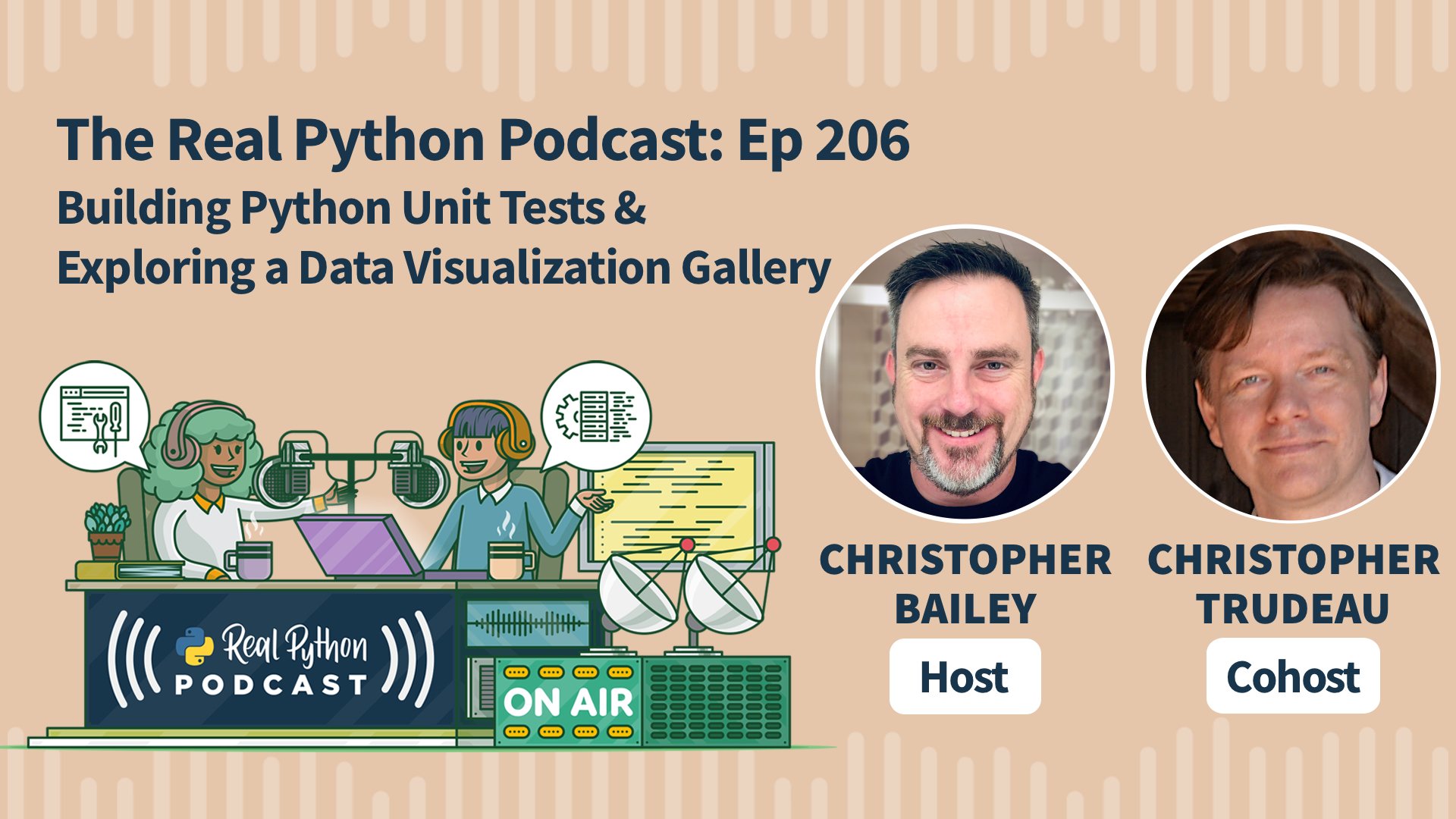 Real Python Podcast Episode #206 Title Artwork