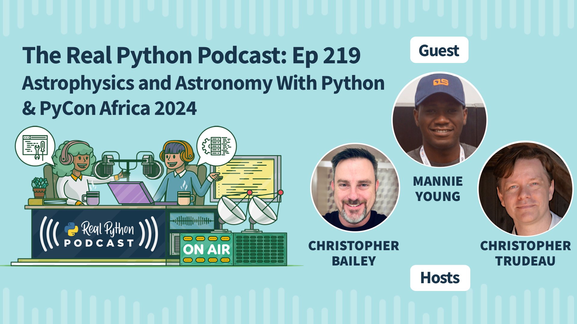 Real Python Podcast Episode #219 Title Artwork