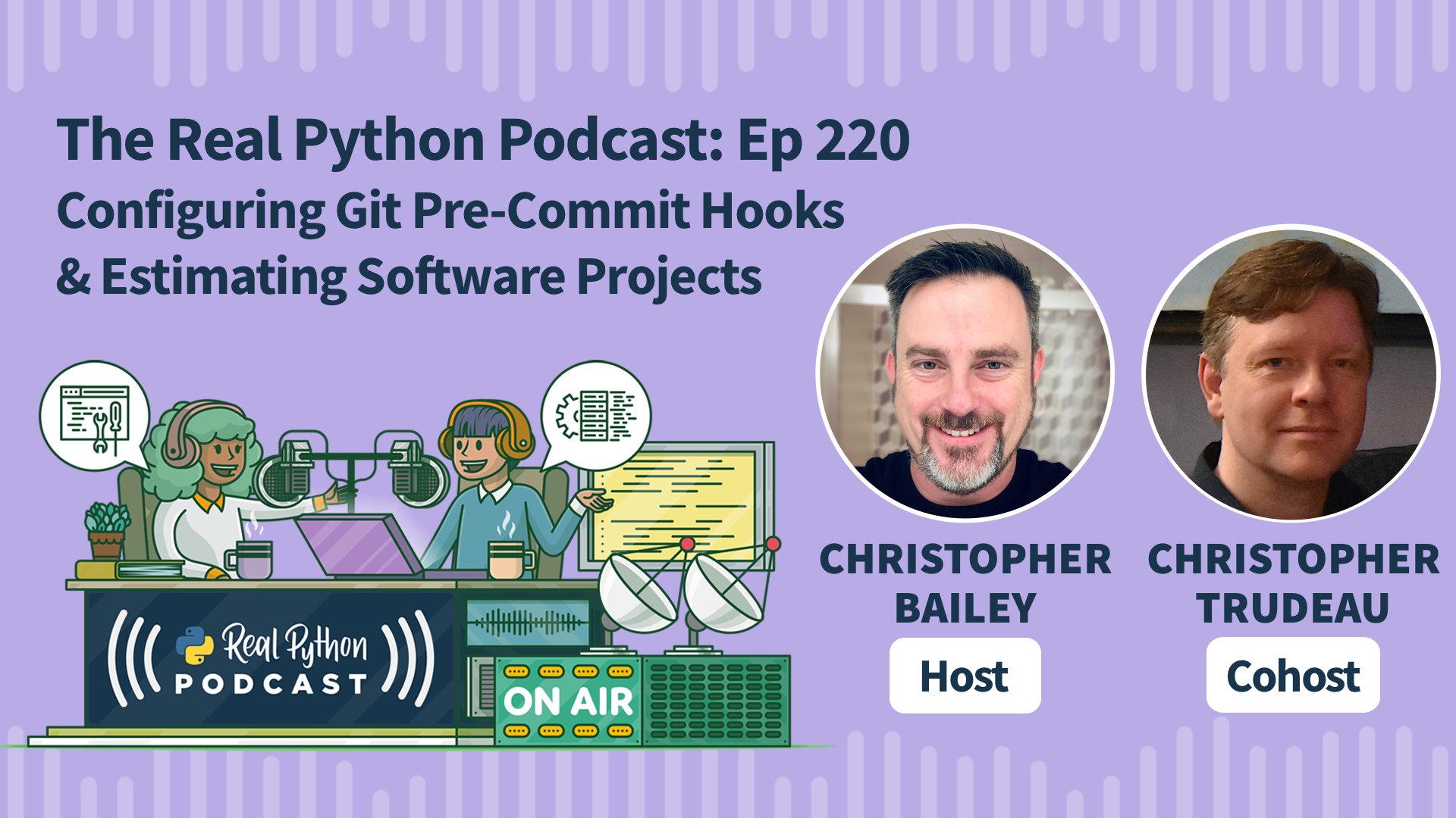 Real Python Podcast Episode #220 Title Artwork