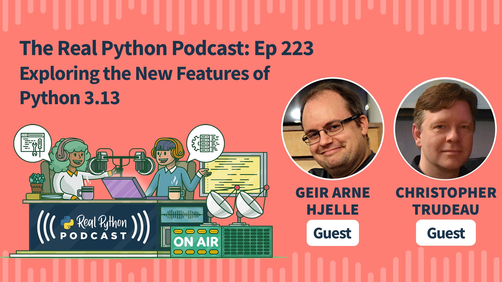 Real Python Podcast Episode #223 Title Artwork