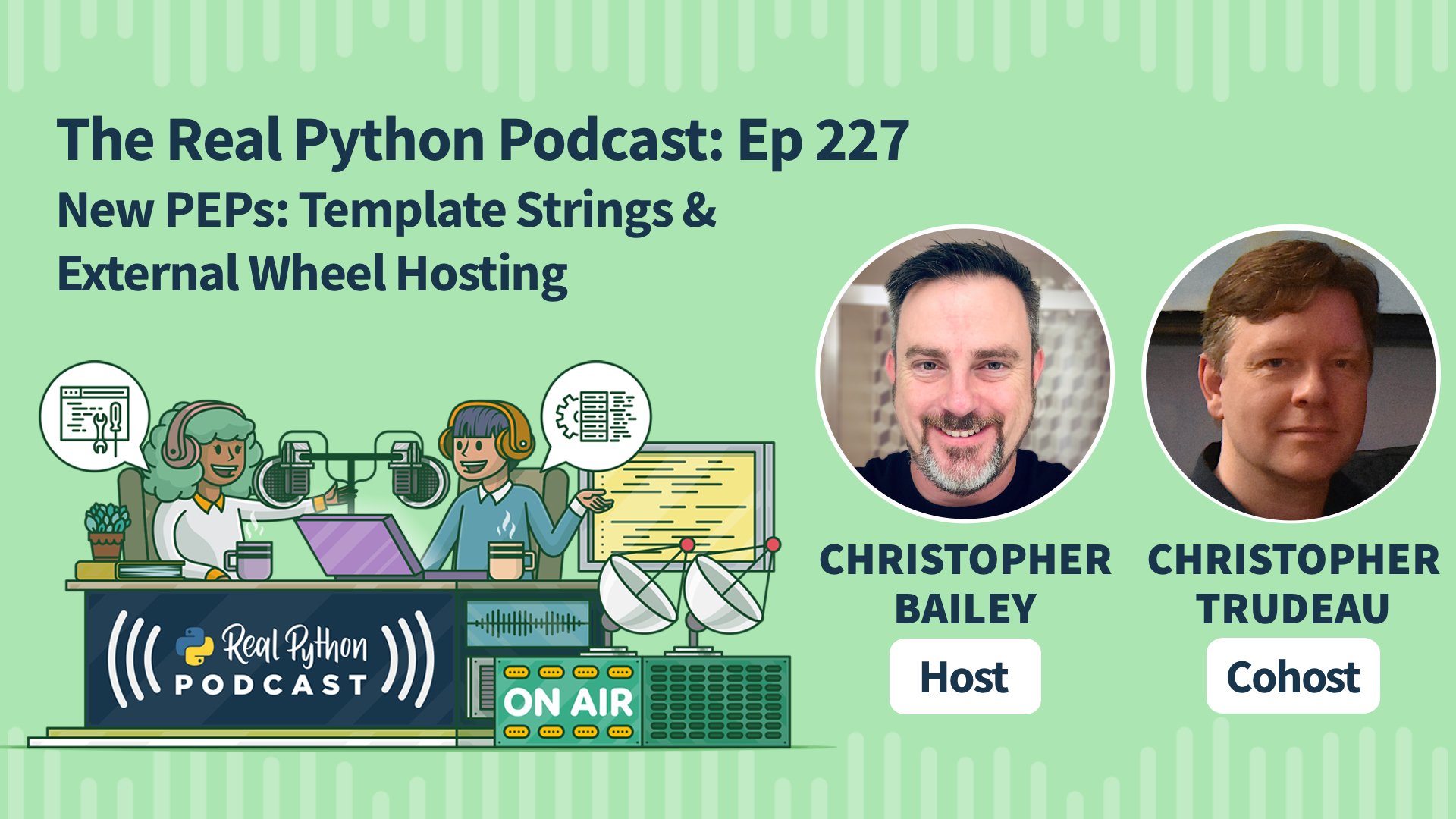 Real Python Podcast Episode #227 Title Artwork