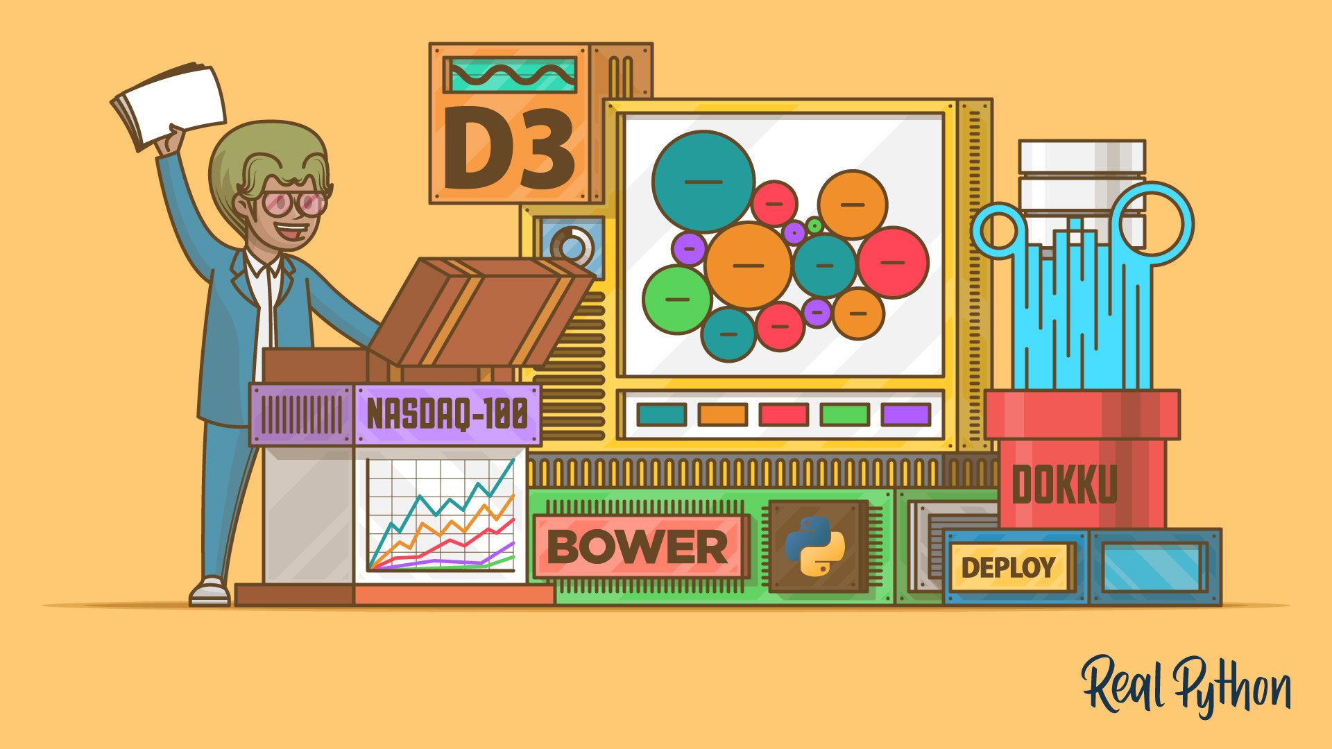 Full Stack Development – Fetching Data, Visualizing with D3, and Deploying with Dokku