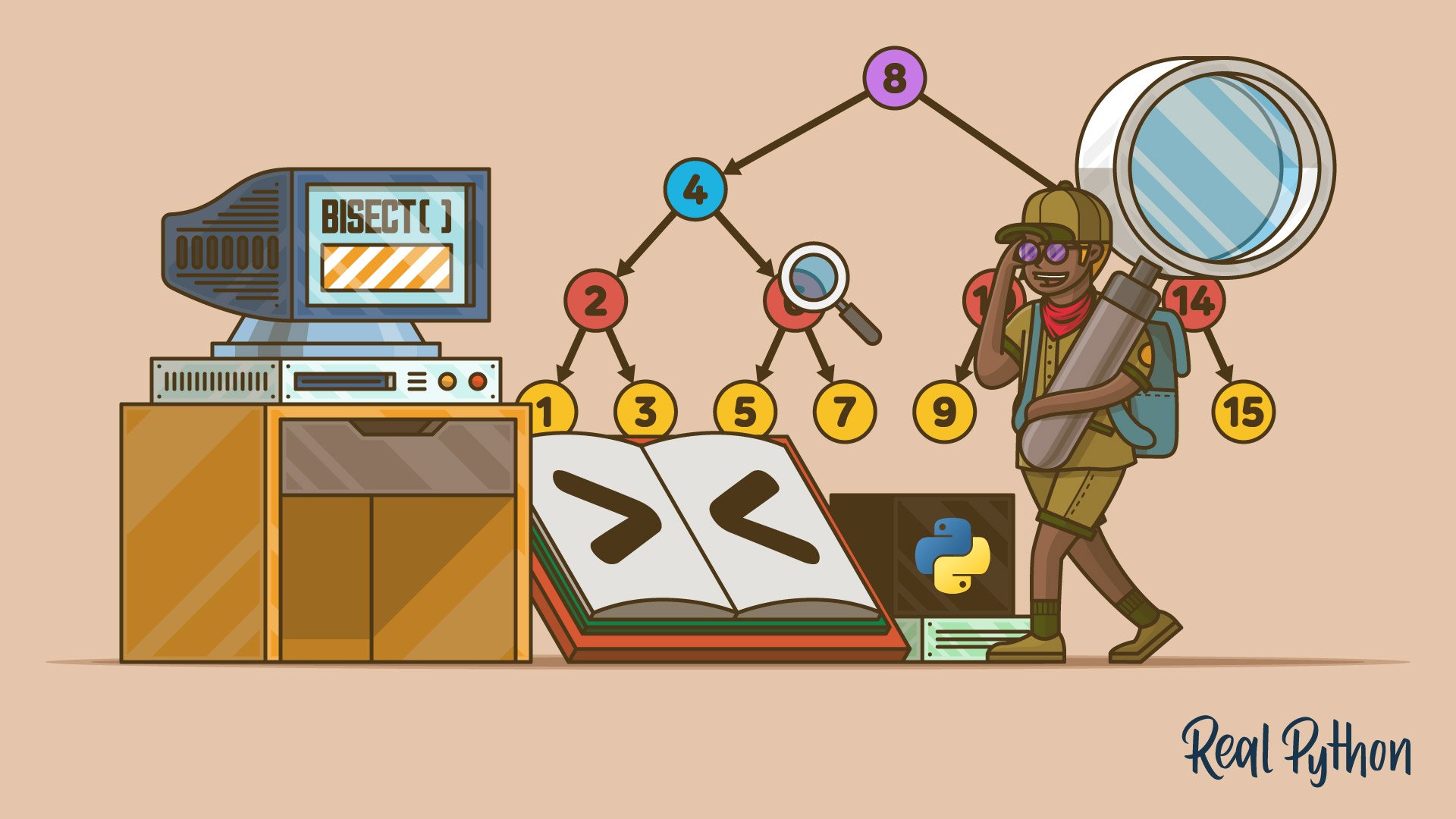 Title image for Creating a Binary Search in Python (How to Do a Binary Search in Python)