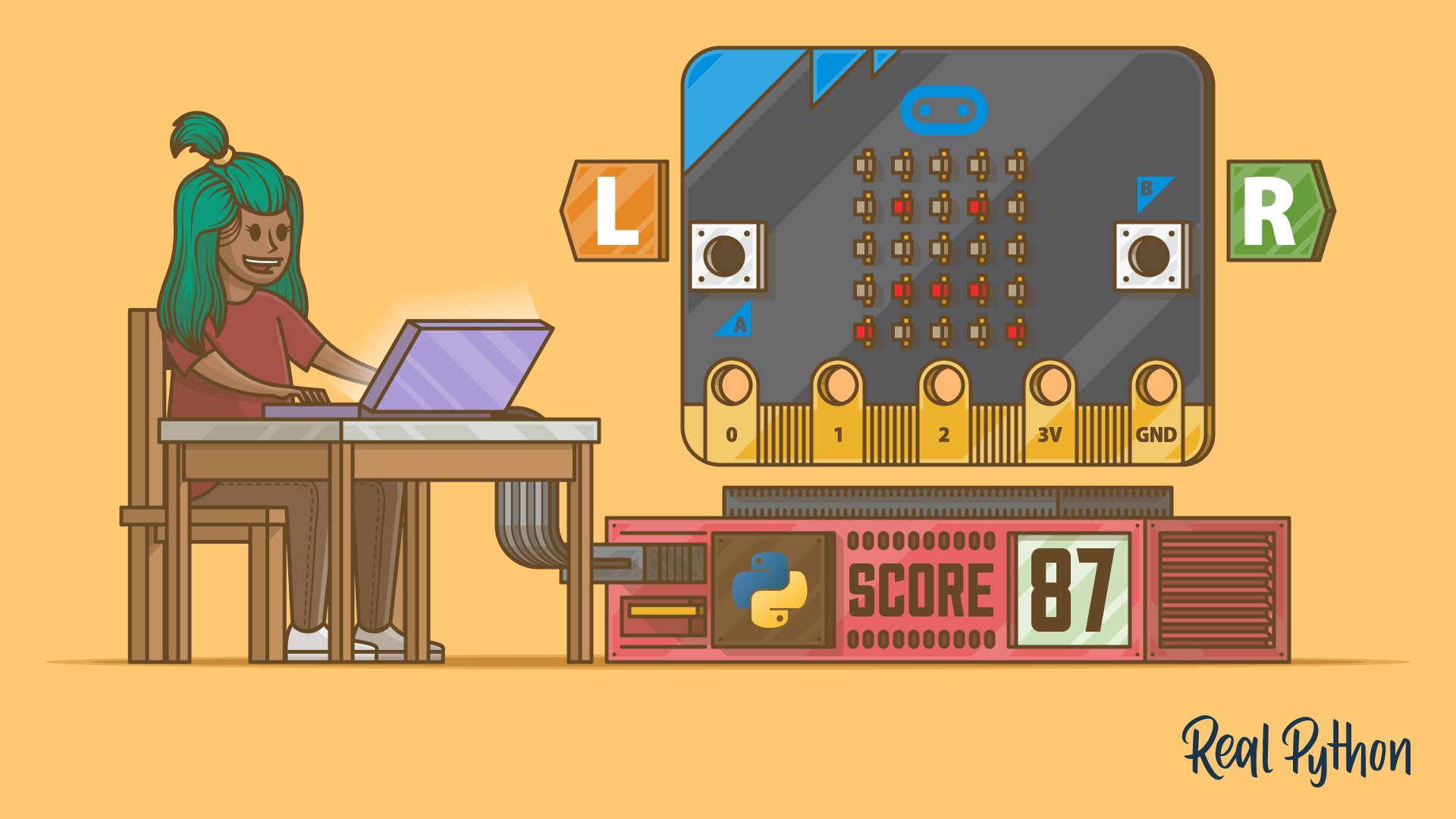 Embedded Python: Build a Game on the BBC micro:bit