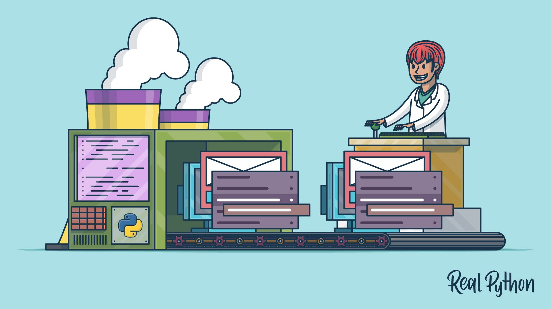 Title image for The Factory Method Pattern and Its Implementation in Python (The Factory Method Pattern and Its Implementation in Python)