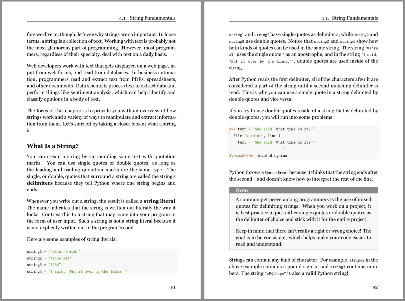 Python Basics Book Example