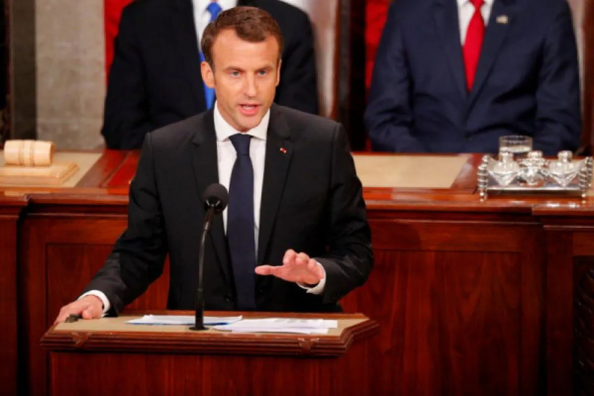 Macron Resmi Umumkan Prancis Akui Palestina