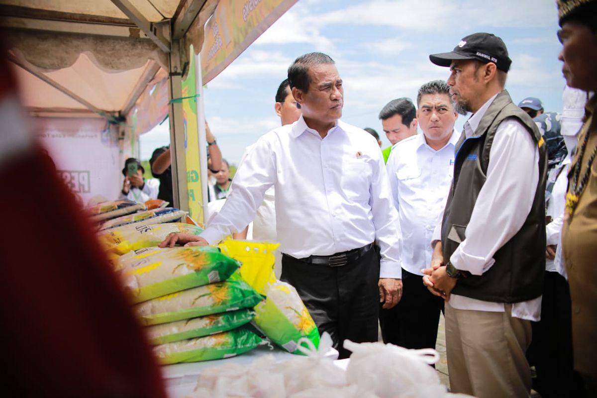 Mentan Dorong Kaltara Jadi Lumbung Pangan Perbatasan