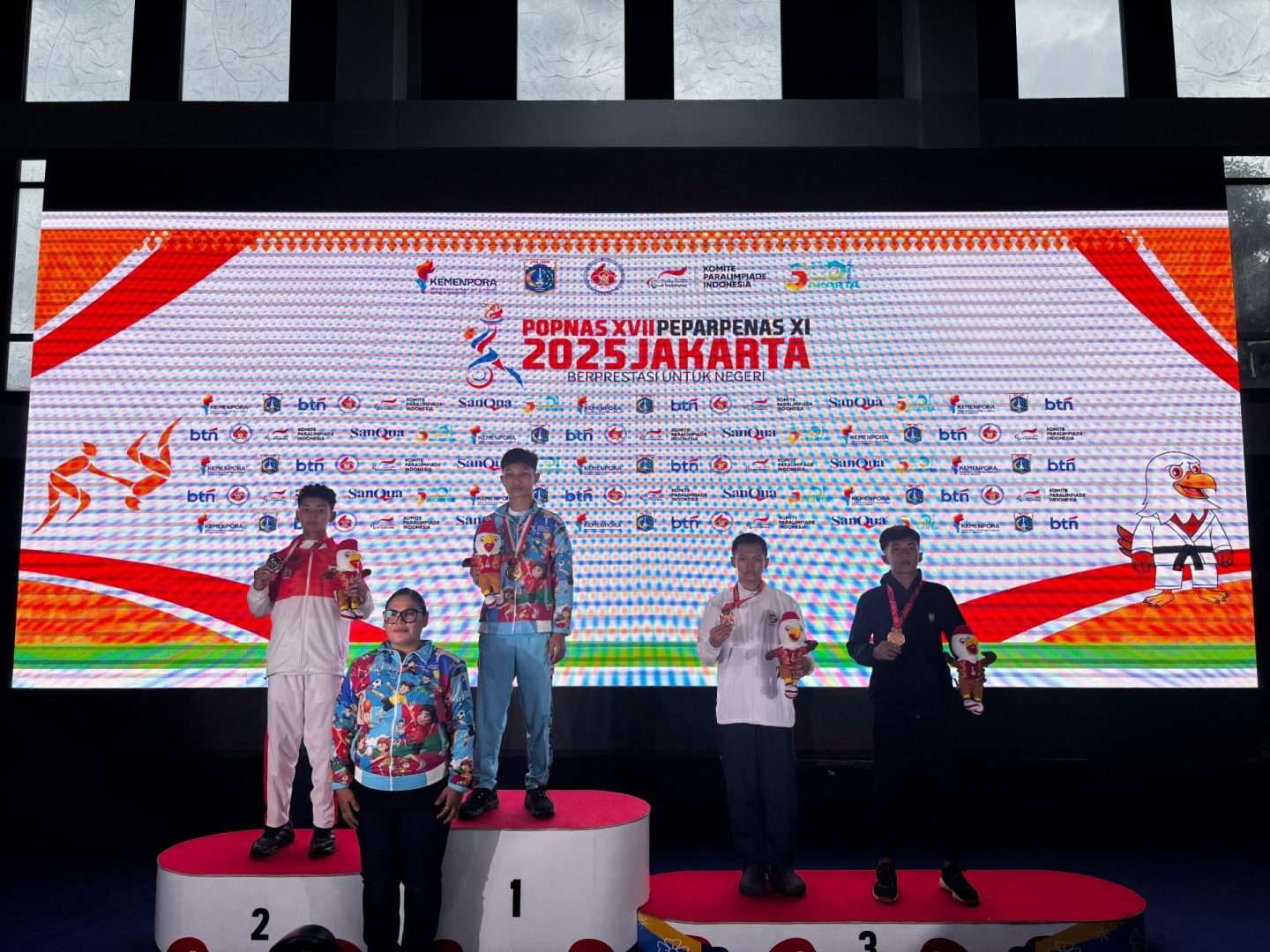 Jawa Tengah Dominasi Cabor Taekwondo di Popnas 2025